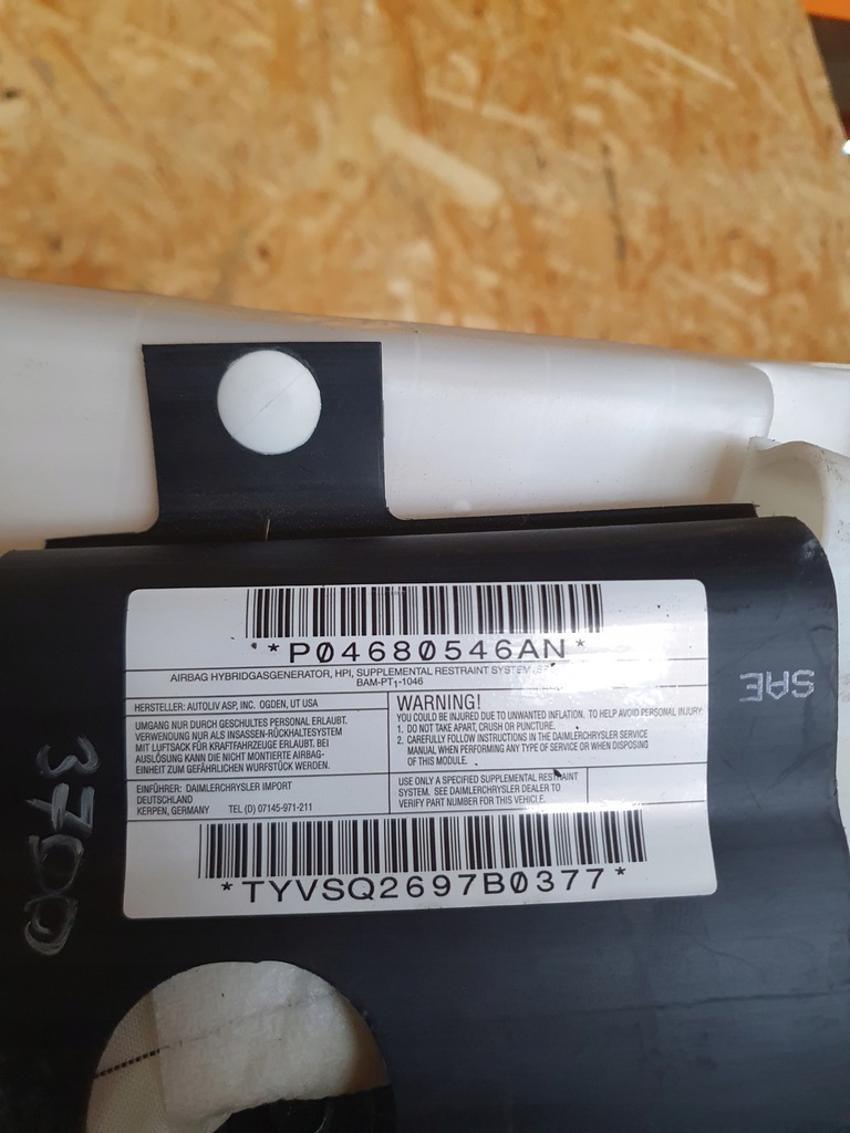 фото №4, Chrysler pacifica шторка безпеки ліва