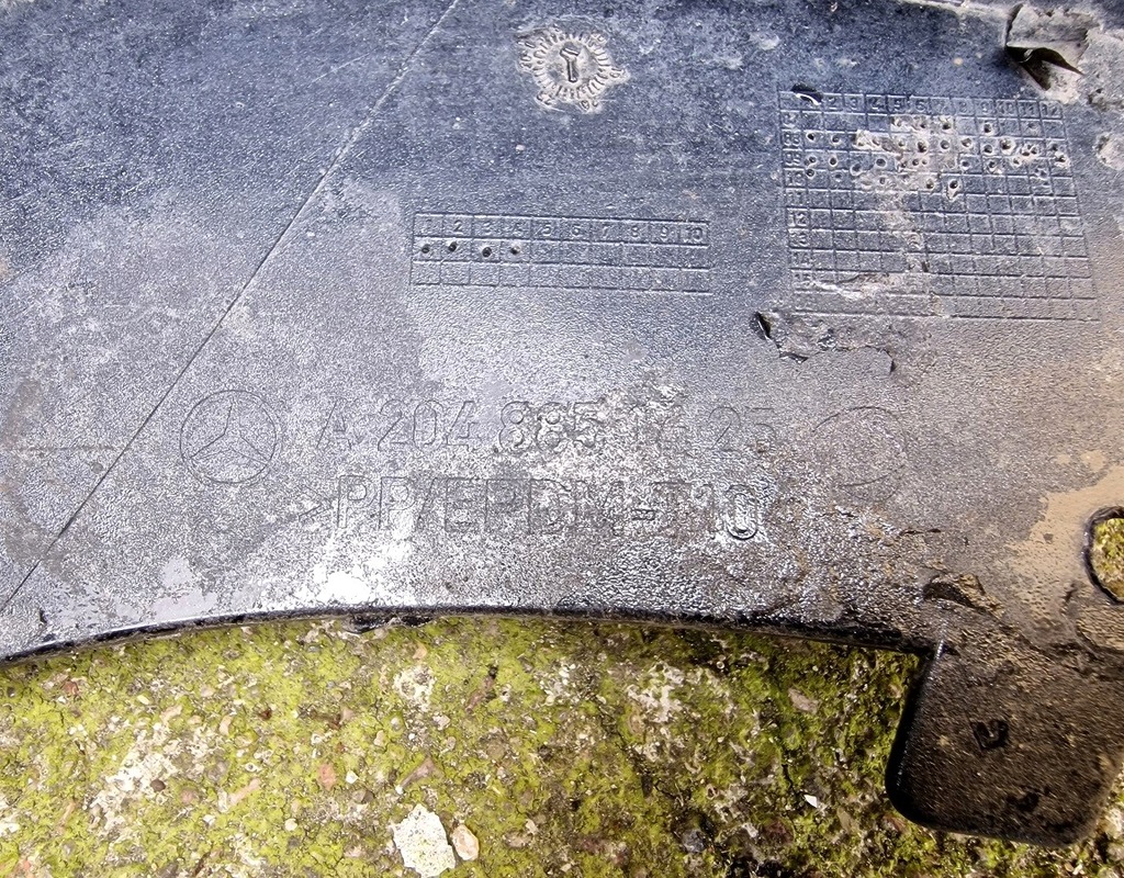 фото №13, Mercedes glk x204 a2048851425 07-11 бампер перед передній