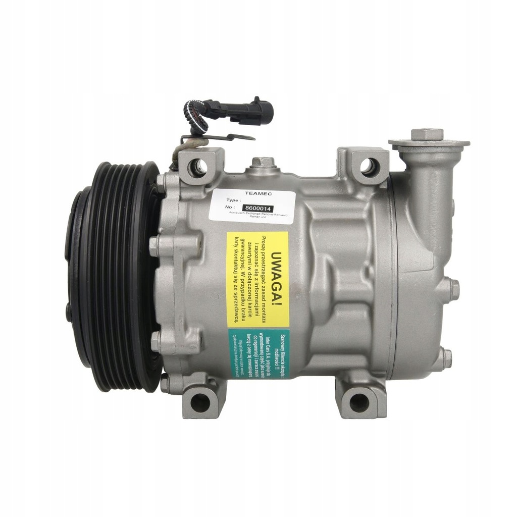 фото №1, Компрессор кондиционера teamec 8600014