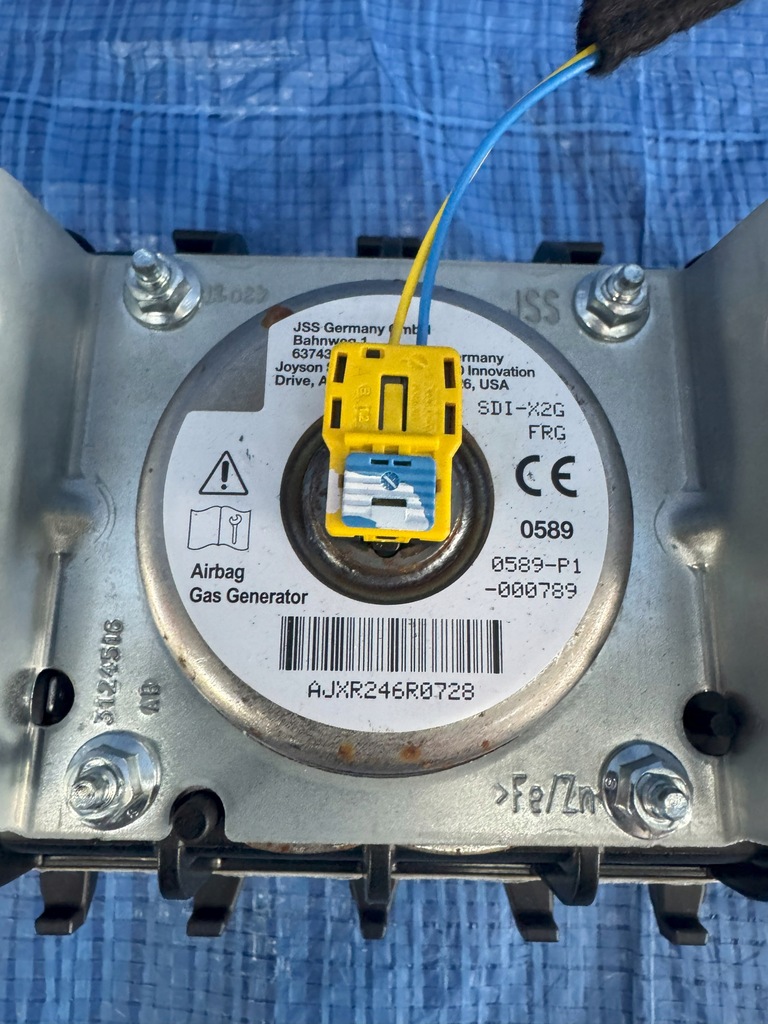 фото №9, Подушка повітряна подушка безпеки пасажира renault megane v e-tech 985155575r