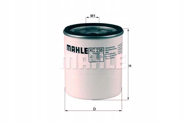 фото №2, Mahle фильтр топлива jeep / chrysler