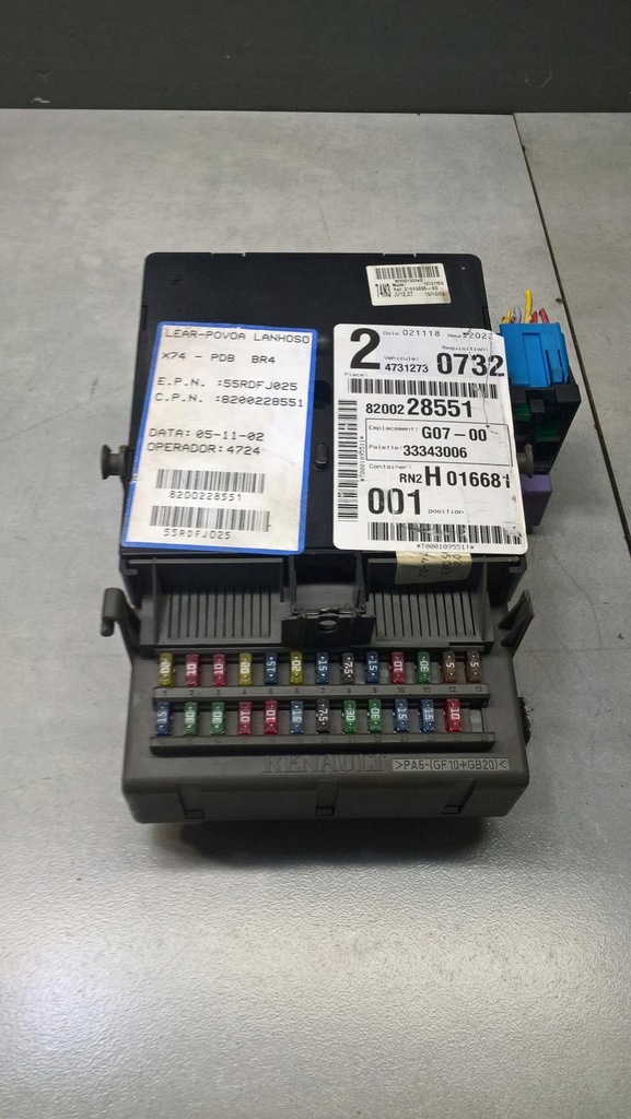 фото №1, Модуль bsi коробка laguna ii 1.8 8200228551