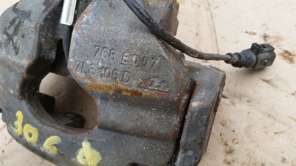 фото №8, Суппорт тормозной левый lub правый перед vw touareg