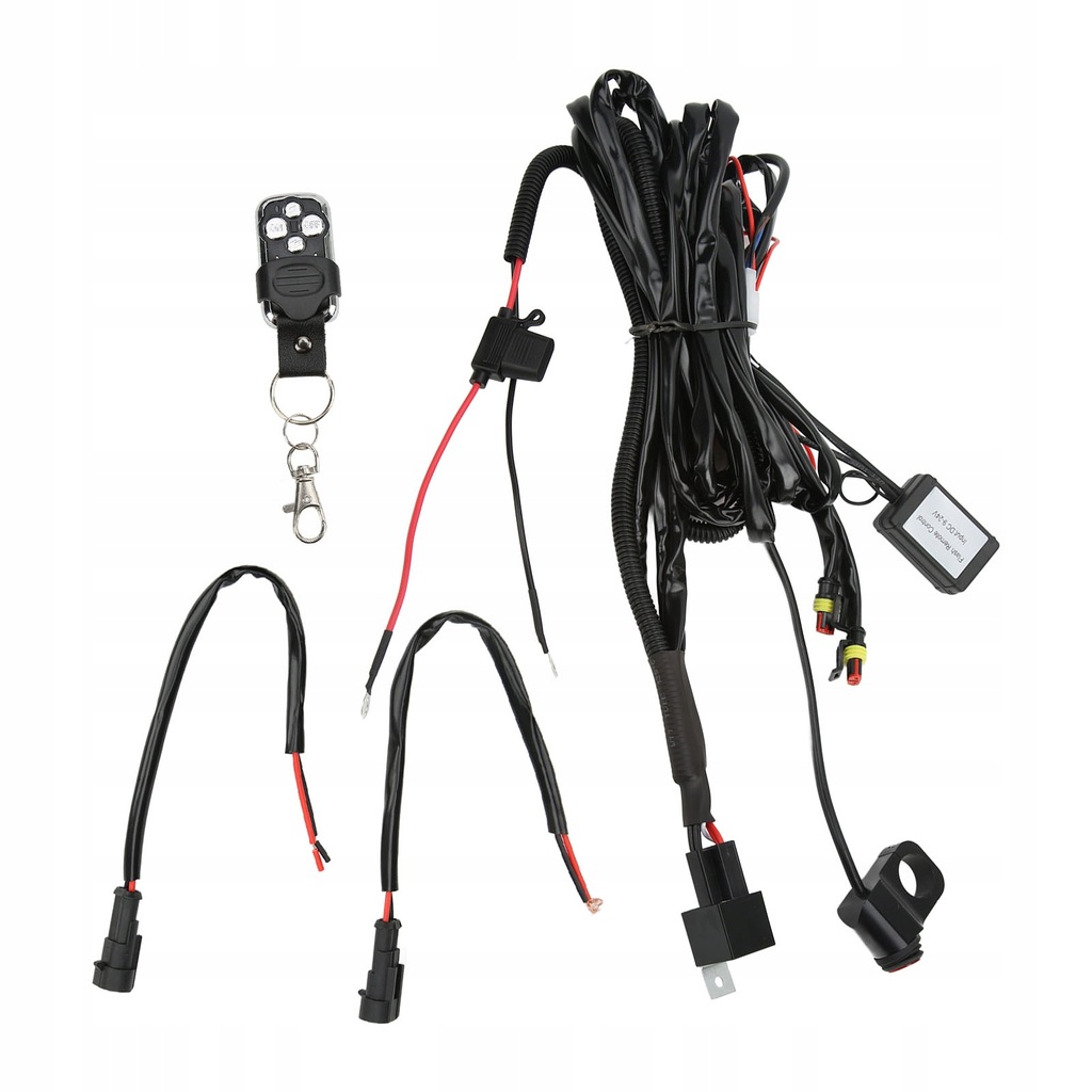 фото №7, Набор проводка led light 12v on off фара фары переключатели