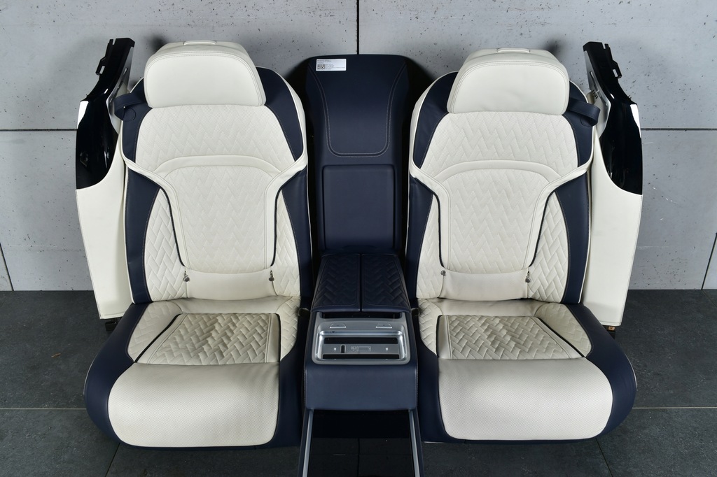 фото №15, Bmw 7 g12 сидіння сидіння салон середина individual оббивка масаж nachtblau