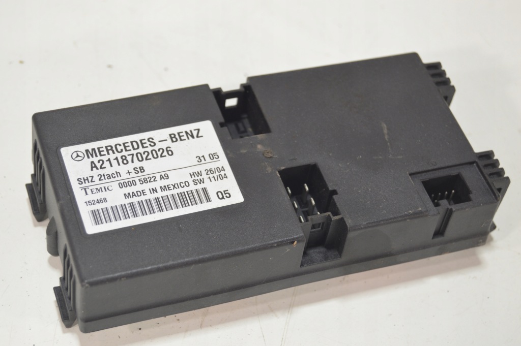 фото №1, Модуль блок керування сидіння mercedes e klasa w211 2118702026