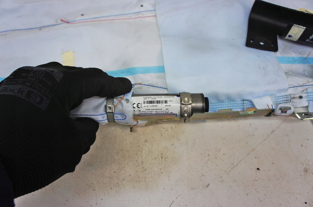 фото №5, Mr098 hyundai i20 iii 20- ^ подушка безопасности шторка безопасности левая hb