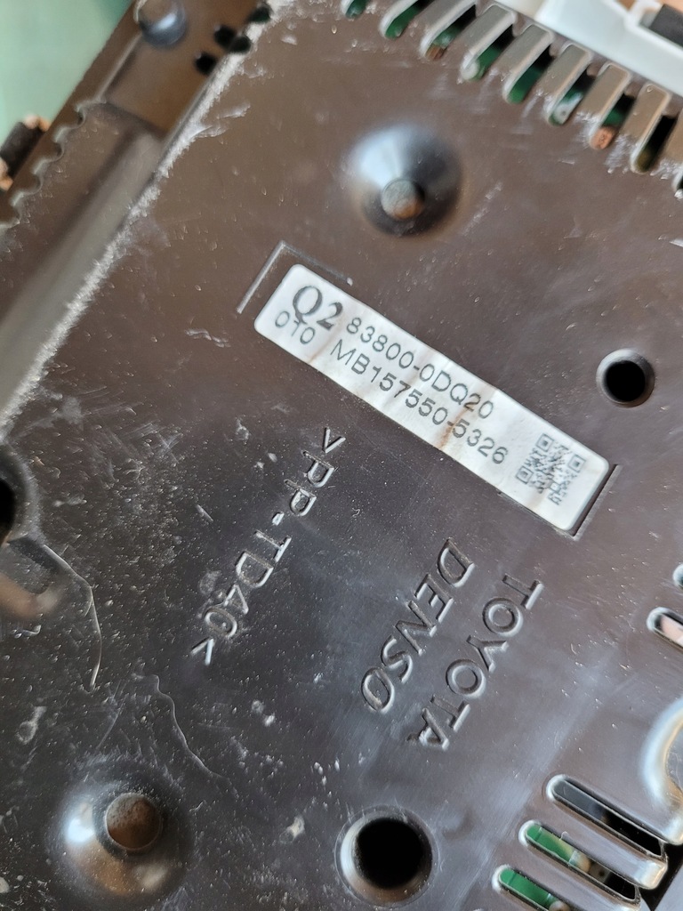 фото №7, Счетчик приборы toyota yaris iii 1.5 83800-0dq20