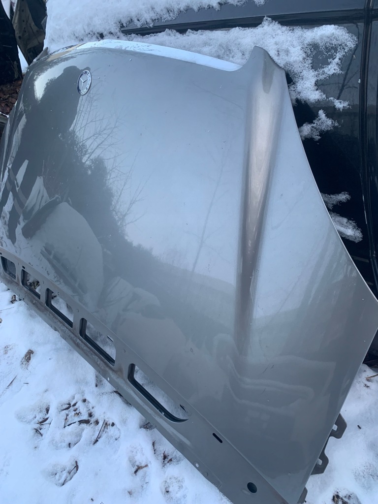 фото №5, Mercedes a klasa w169 капот крышка двигателя крышка багажника серая золотая beż 748 ładna