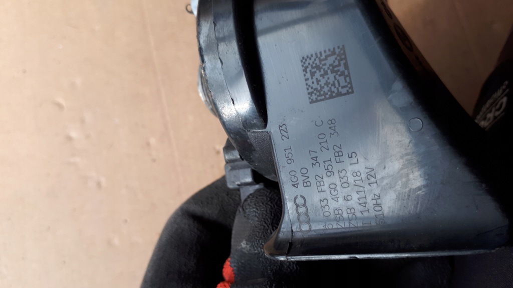 фото №8, A6 c7 4g клаксон сигнал правый перед 4g0959223 a7