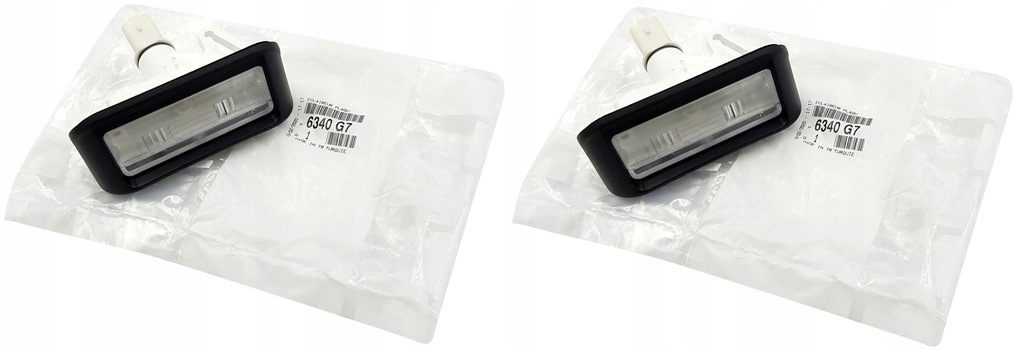 фото №1, Ліхтарі номерного знака 2x citreon berlingo iii оригінал