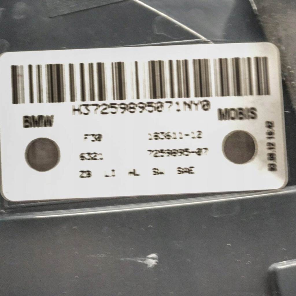 фото №9, Bmw 3 f30 f35 f31 2012 левая сторона лампа задняя