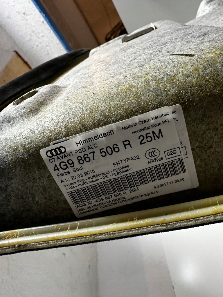 фото №8, Audi a6 rs6 c7 kombi стеля alcantara ładna оригінал !!