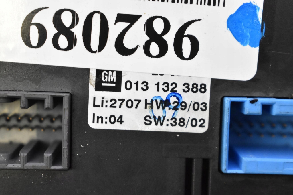 фото №5, Панель управление обдув кондиционер 013132388 opel meriva a 02-06