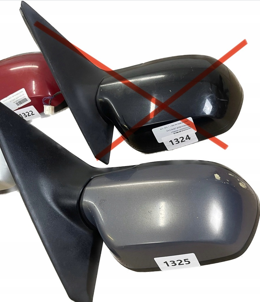 фото №11, Mazda 6 gg 02-06r зеркало правое ele. 5-pin цвета