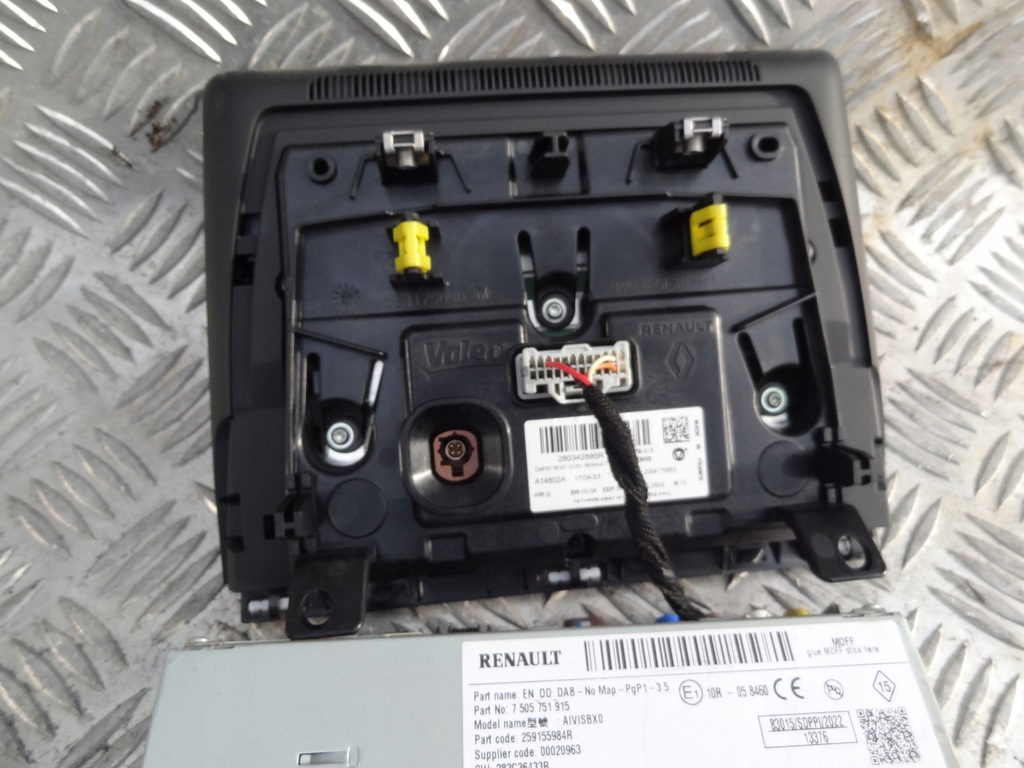 фото №5, Renault arkana 2023 радио навигация 259155984r, 280342895r europa оригинал