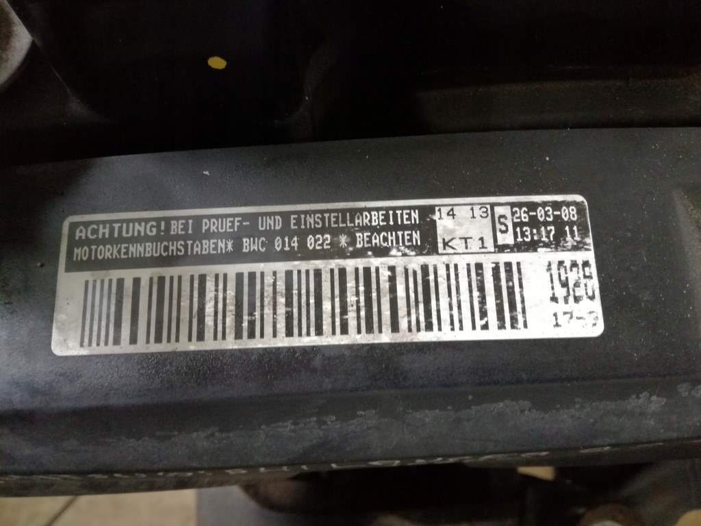 фото №4, Lancer viii 2008 - 2012 rok двигатель 2.0did bwc