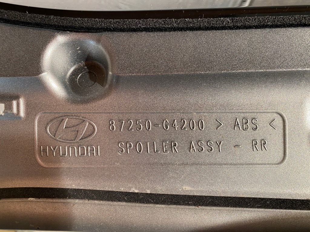 фото №6, Hyundai i30 iii kombi 17- спойлер кришки спойлер