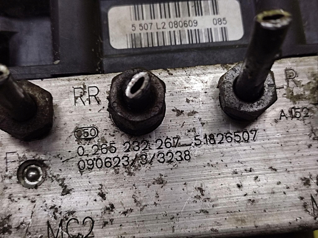 фото №8, Fiat grande punto 1.4 насос abs 0265232267