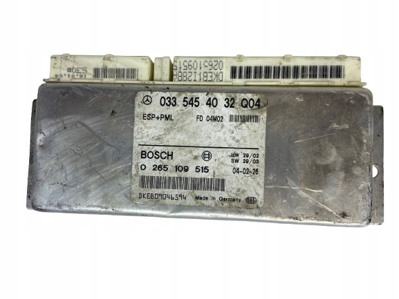 Купити Модуль блок керування pml esp оригінальний номер mercedes sl r230 w230 a0335454032 0335454032