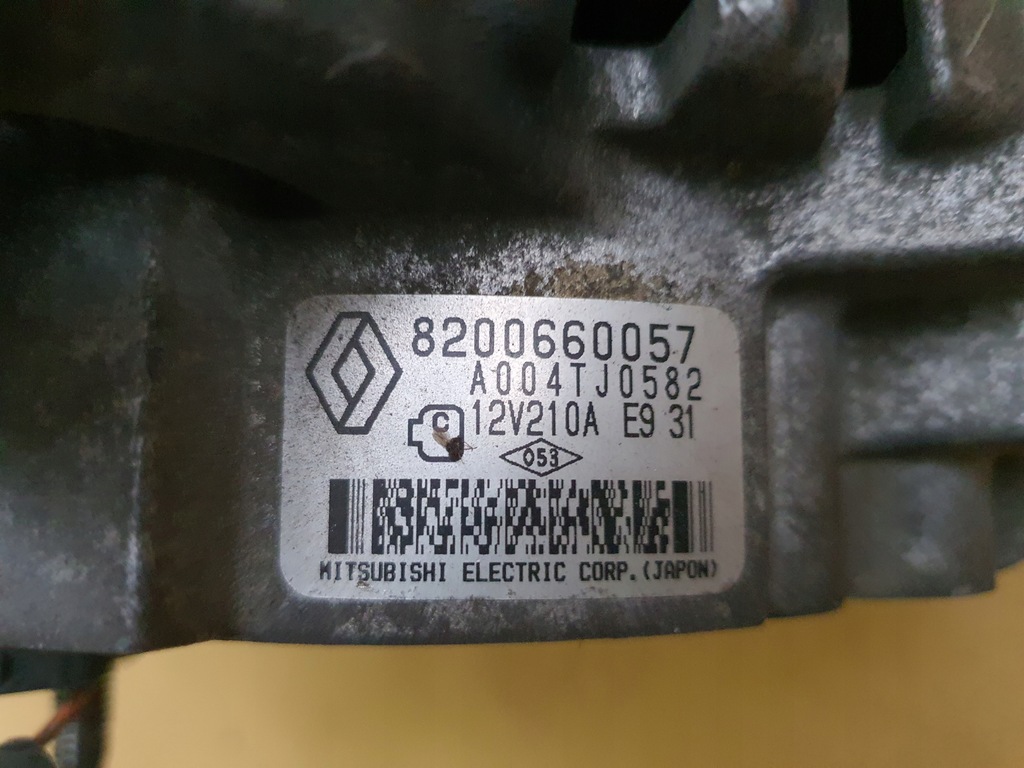фото №4, Генератор renault scenic iii 1.5 dci 8200660057
