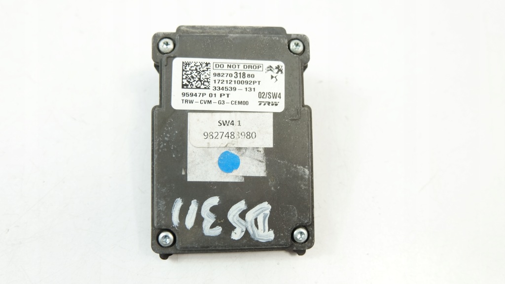 фото №1, Citroen ds3 crossback камера ассистент поперечина 9827031880