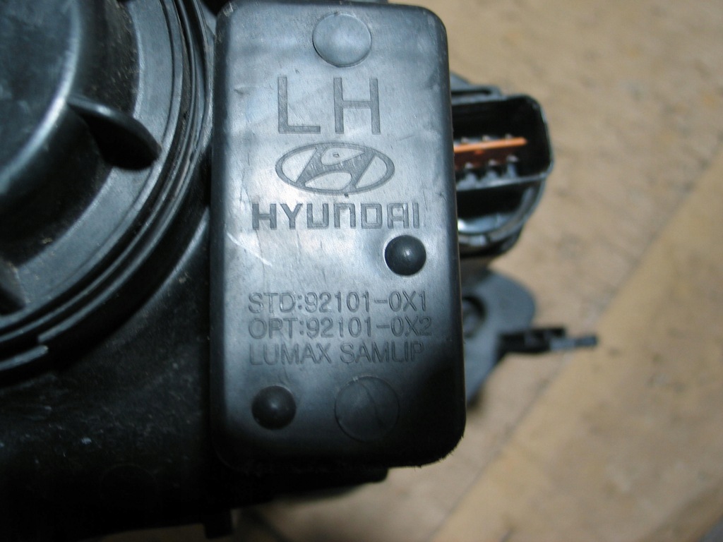 фото №14, Лампа перед hyundai i10 lift 10-13r. 92101-0x1 оригінал europa