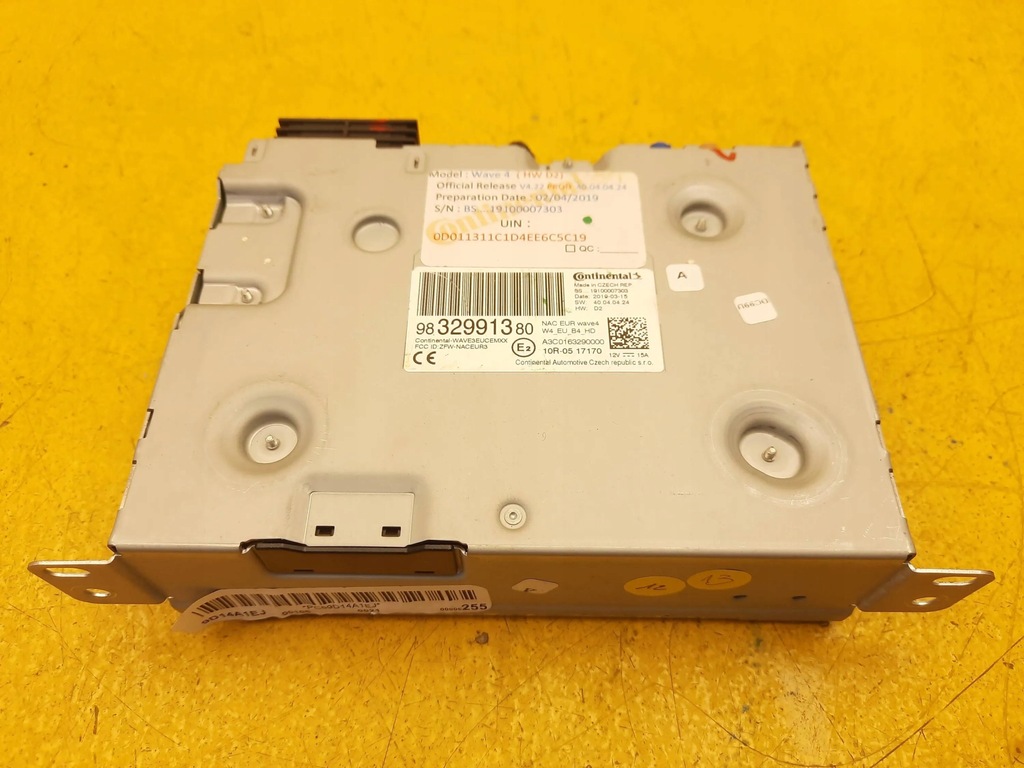 фото №3, Citroen ds7 crossback радіо навігація 9832991380