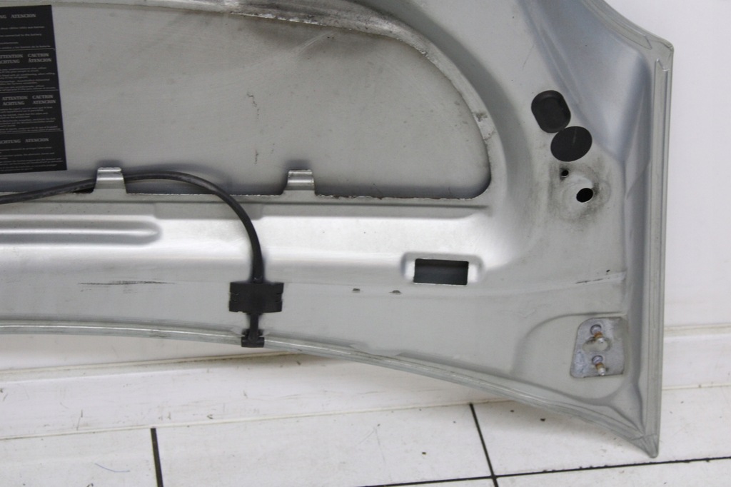 фото №9, Renault kangoo ii 07r- капот крышка двигателя