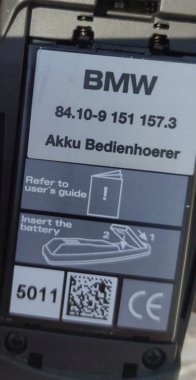 фото №6, Телефон трубка bmw 7 g11 g12 f01 f02 9210298