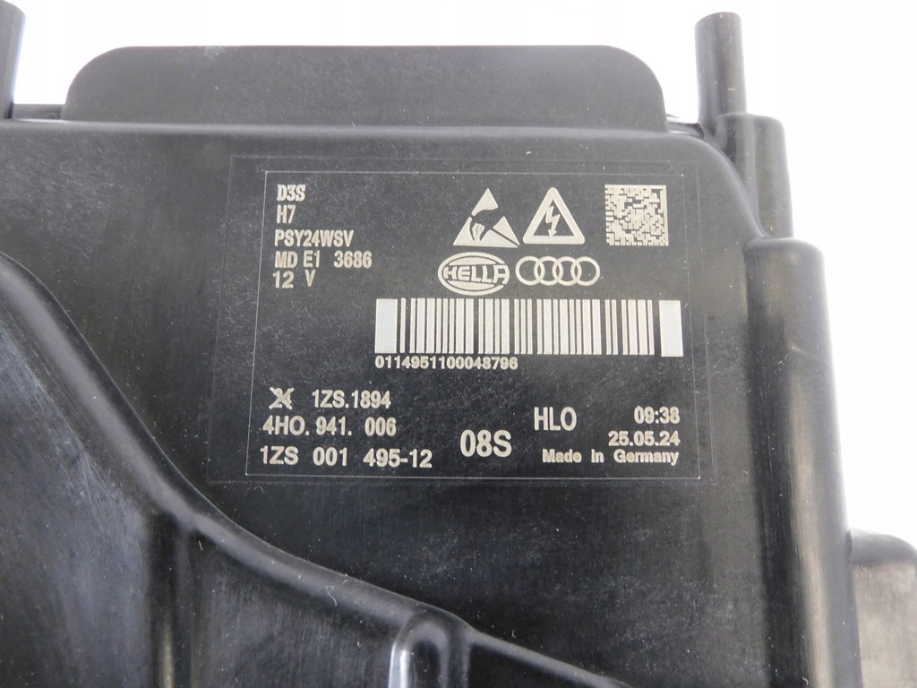 фото №16, Audi a8 d4 4h lift лампа права ксенон 4h0941044 4h0941006