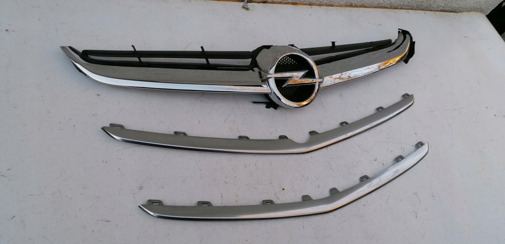 фото №4, Opel cascada хром решітка решітка радіатора 13r-