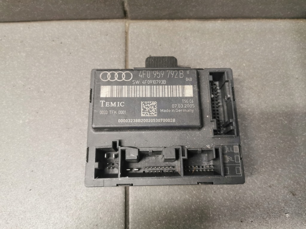 фото №1, Модуль дверь audi a6 c6 4f0910793b 4f0959792b
