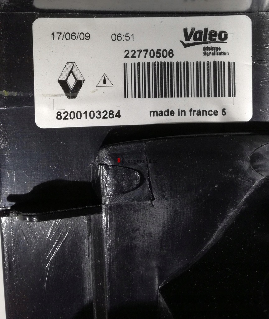 фото №5, Renault kangoo задні світло original 8200103284