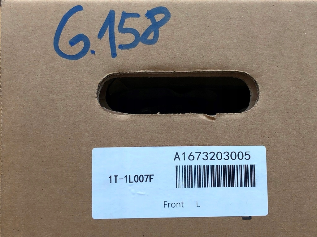 Амортизатор пневмоподушка подвеска левая перед ads plus a1673200503 do mercedes gle w167 Оригинал