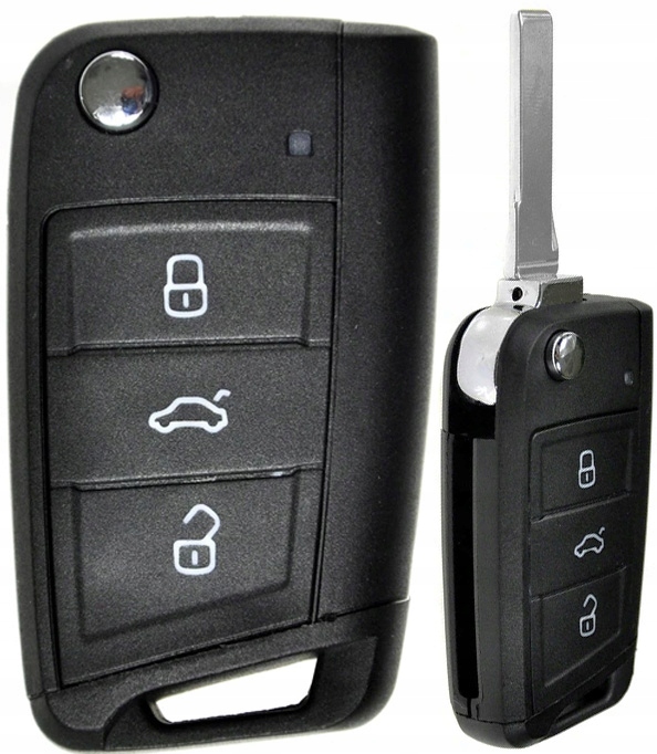 фото №1, Skoda rapid ключ pilot корпус hu66 3p