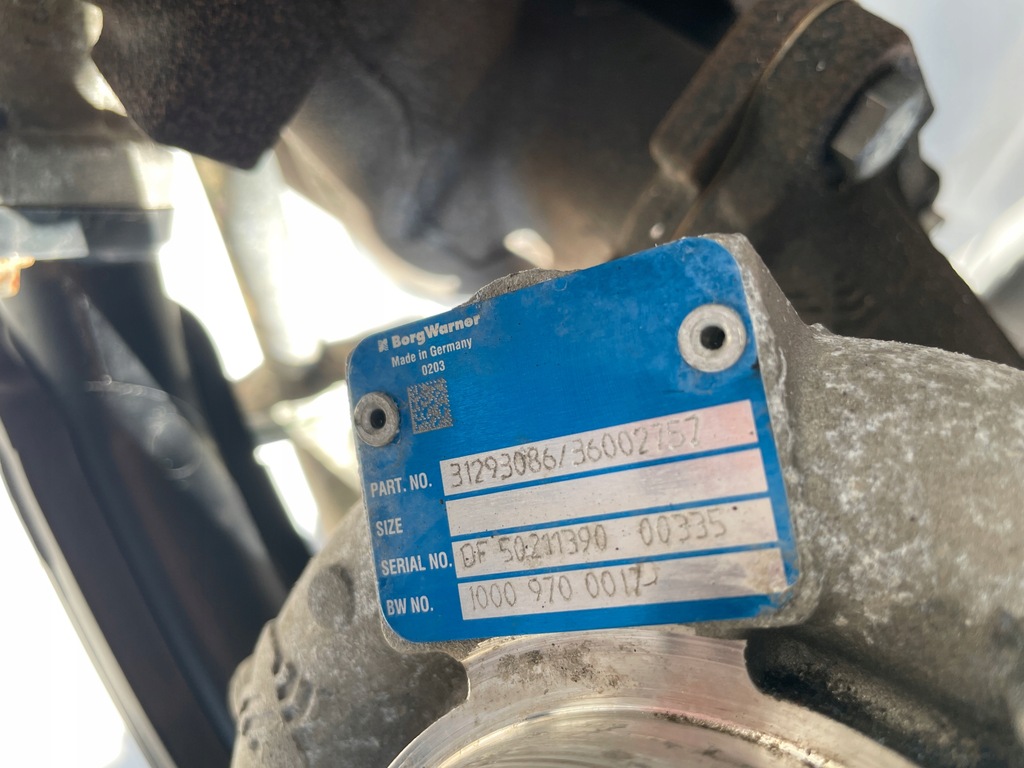 фото №9, Турбина volvo s60 s80 xc60 2.4 d5 biturbo