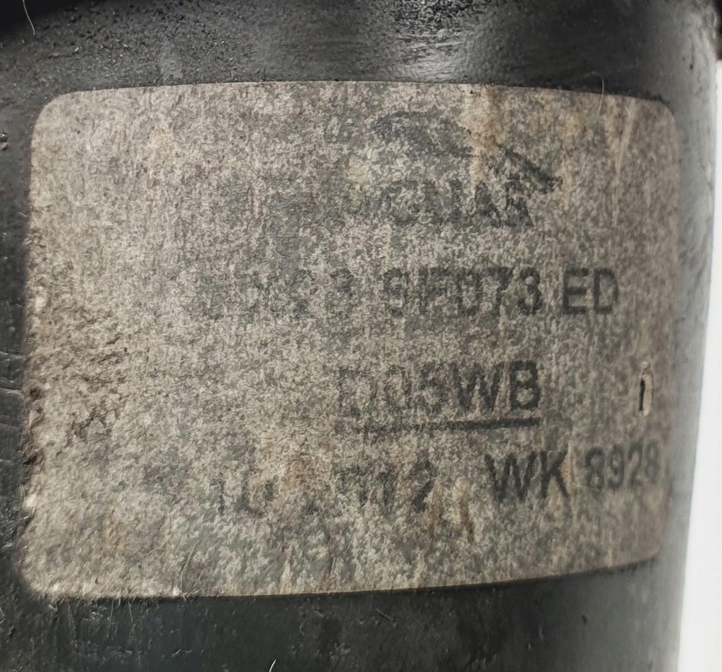 фото №3, Wąż труба интеркулер jaguar xf x250 2.2 d