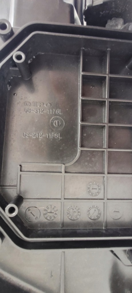 фото №16, Лампа ліва передня звичайна toyota rav4 ii lift 2003-