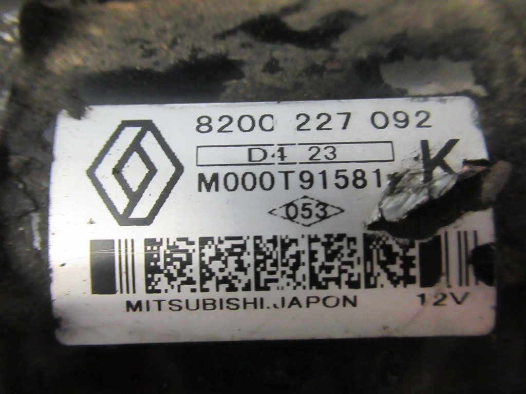 фото №2, Стартер renault clio 2 1.5d 8200227092