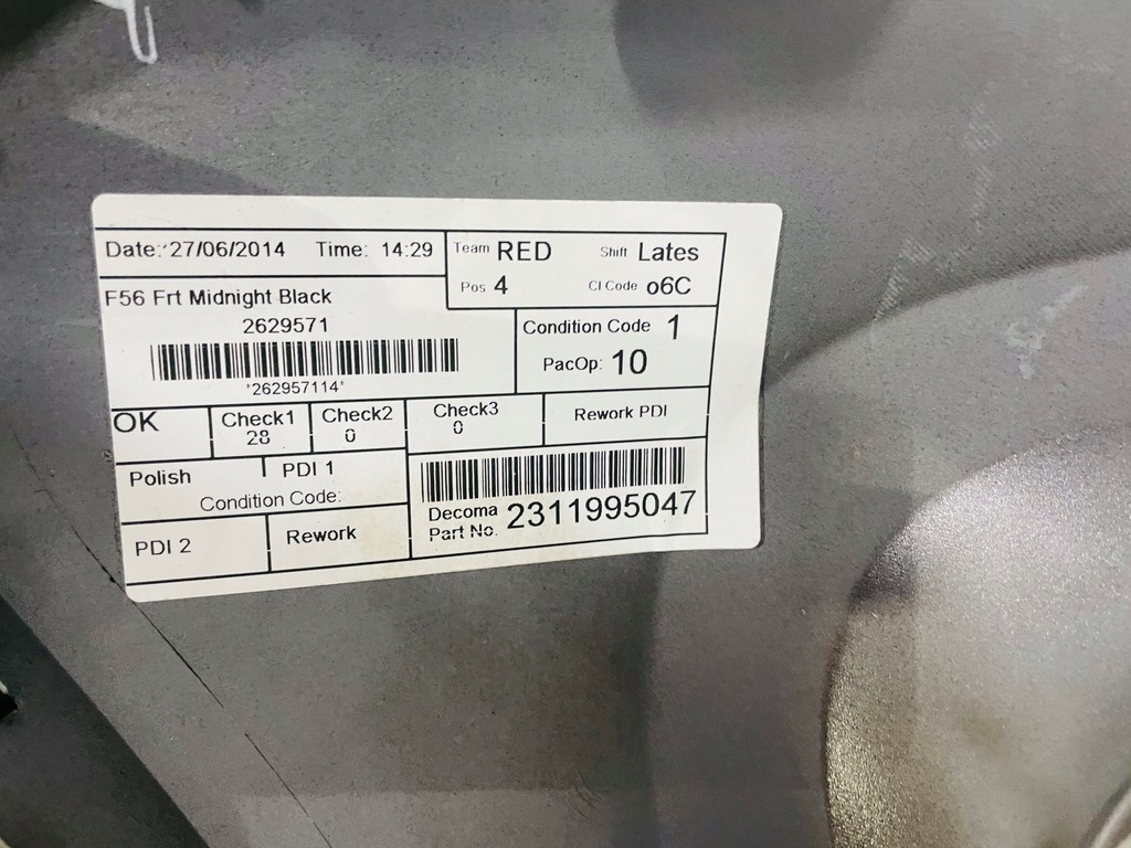 фото №12, Mini cooper one f55 f56 бампер перед 2014-2020 r