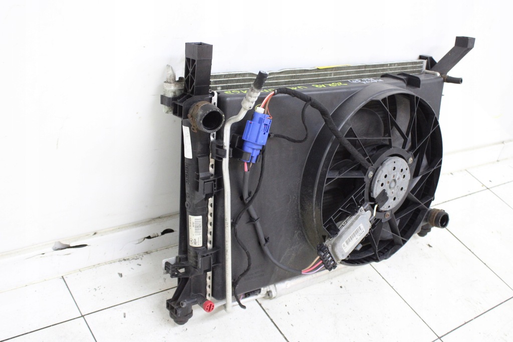 фото №8, Комплект радіатор вентилятор mercedes w169 2012r 1.5 b