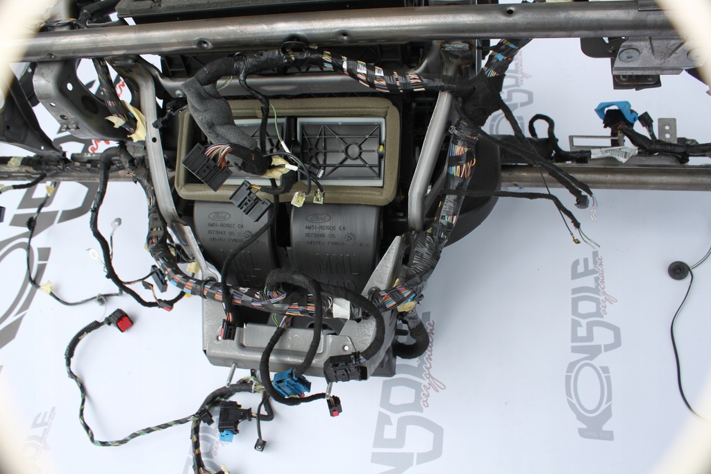фото №4, Ford c-max 2010 - балка консоли электропроводка обогреватель