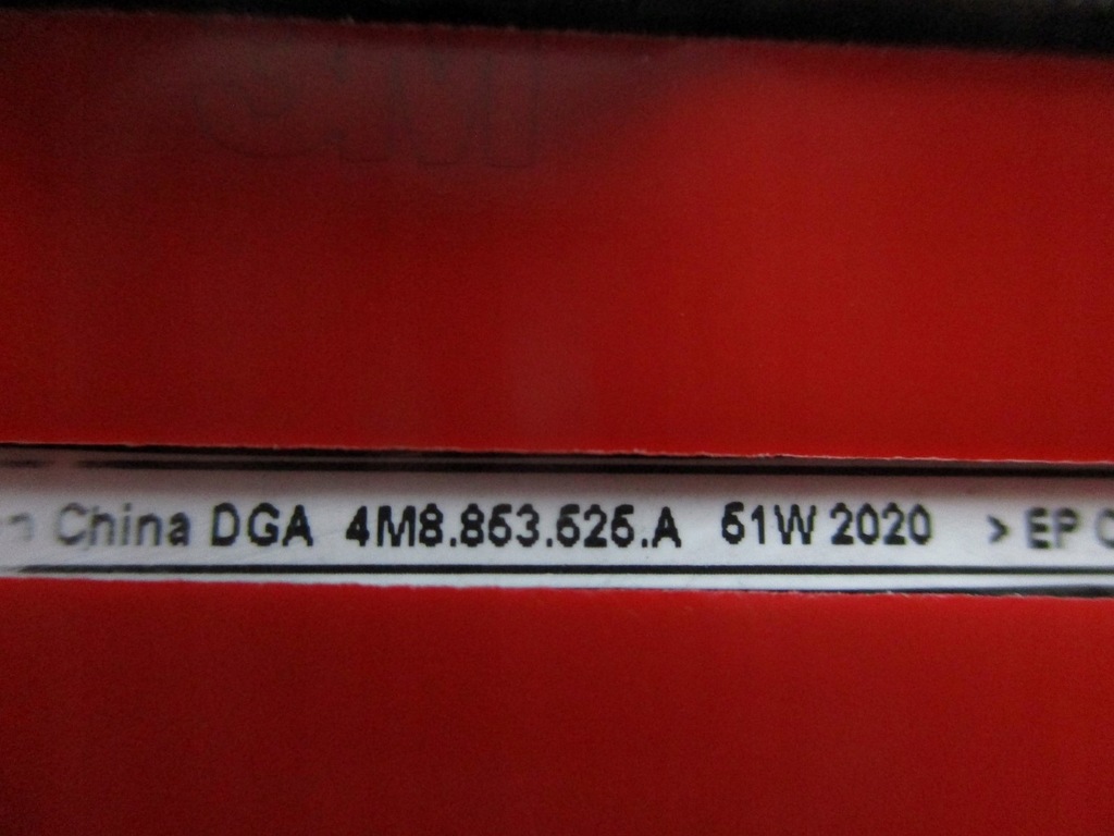 фото №7, Молдинг дверь audi q8 4m8853506a 4m8853525a карбон