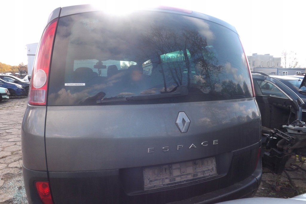 фото №1, Крышка багажника задняя renault espace iv "03r.
