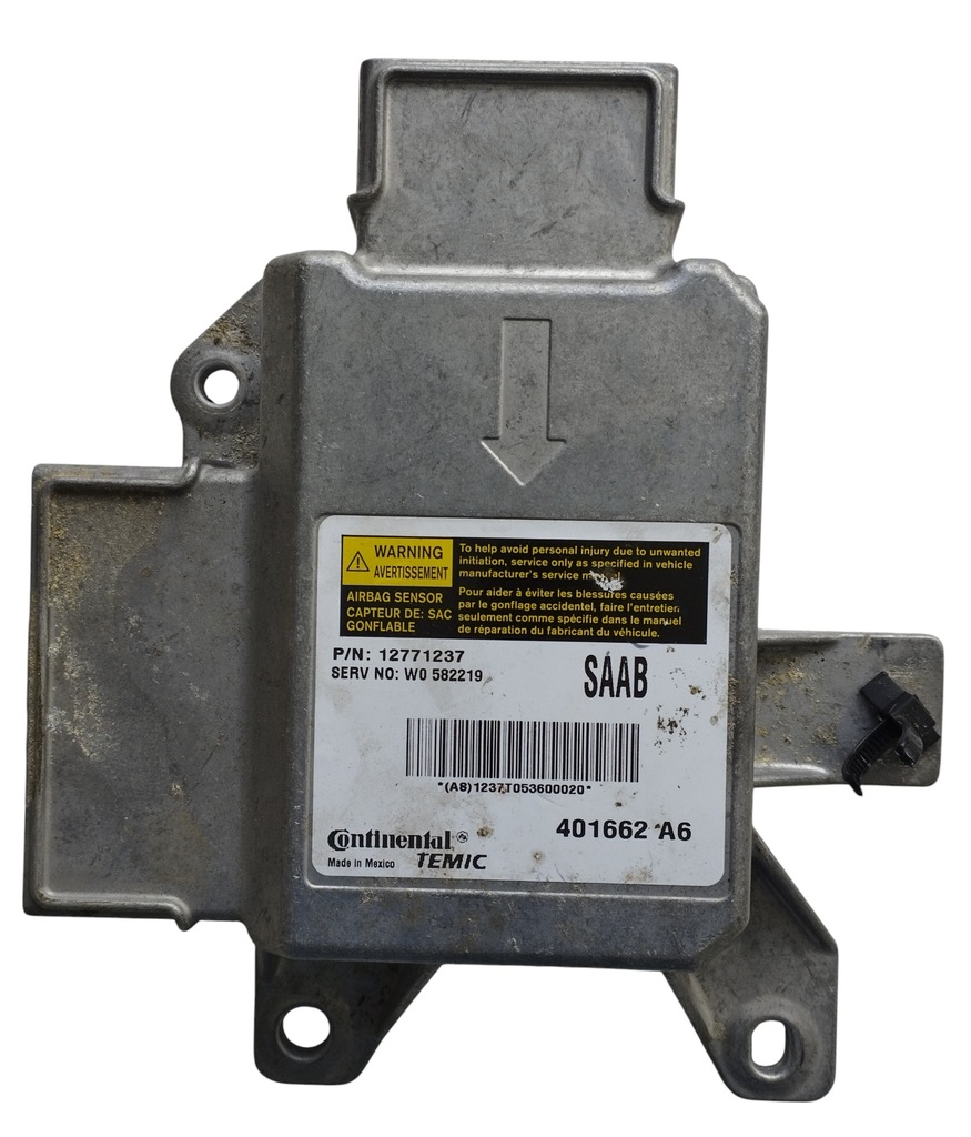 фото №1, Датчик модуль подушок подушка безпеки saab 9-3 ii 12771237