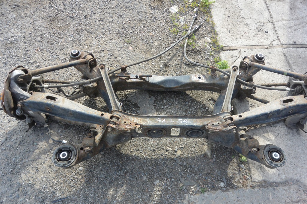 фото №4, Подрамник подрамник балка поворотный кулак ступица задняя kpl 3.5 v6 lexus gs iii 450h mk3