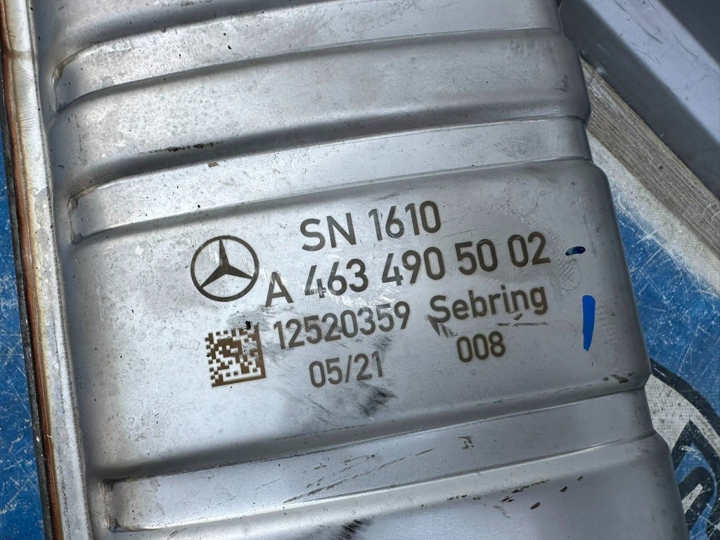 фото №9, Mercedes g 463 гасник 4634905002 новий