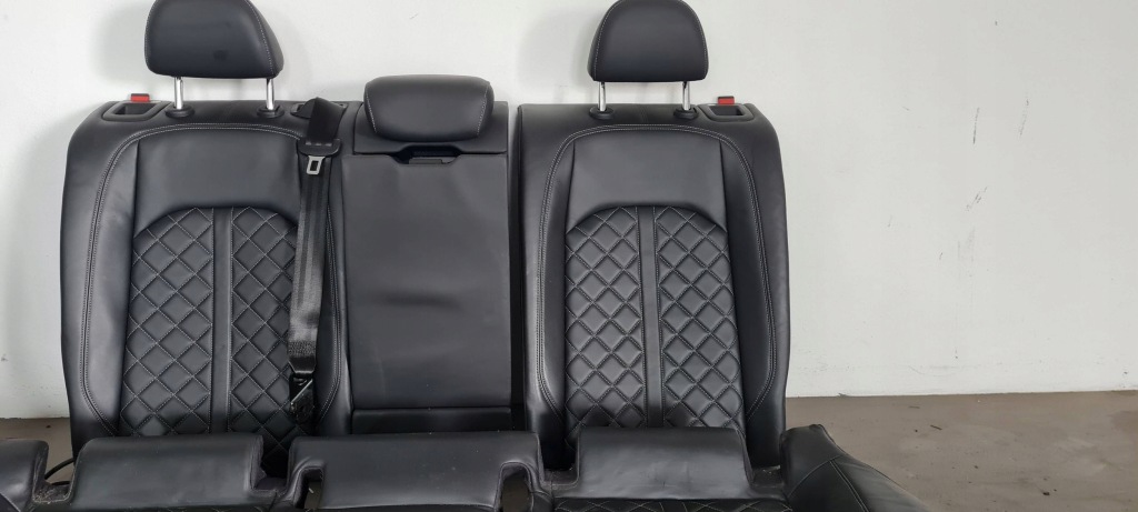 фото №13, S4 b9 a4 сидіння перед задня комплект recaro спортивні шкіра підігрів перед