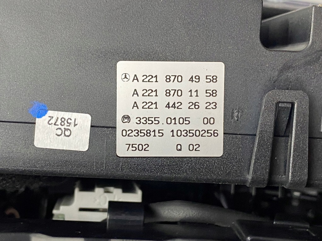 фото №7, Mercedes w221 молдинг drewno dekor панели 2216800671